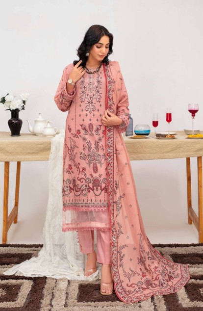 Romania By Sobia Waseem 3 PIECE LAWN COLLECTION